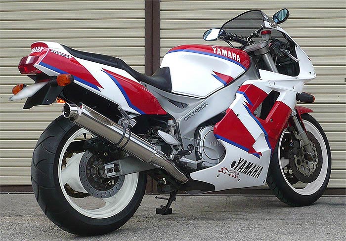 YAMAHA 89-95 FZR1000 3GM 軽量マフラー ZEEX スリップオン|テックサーフ